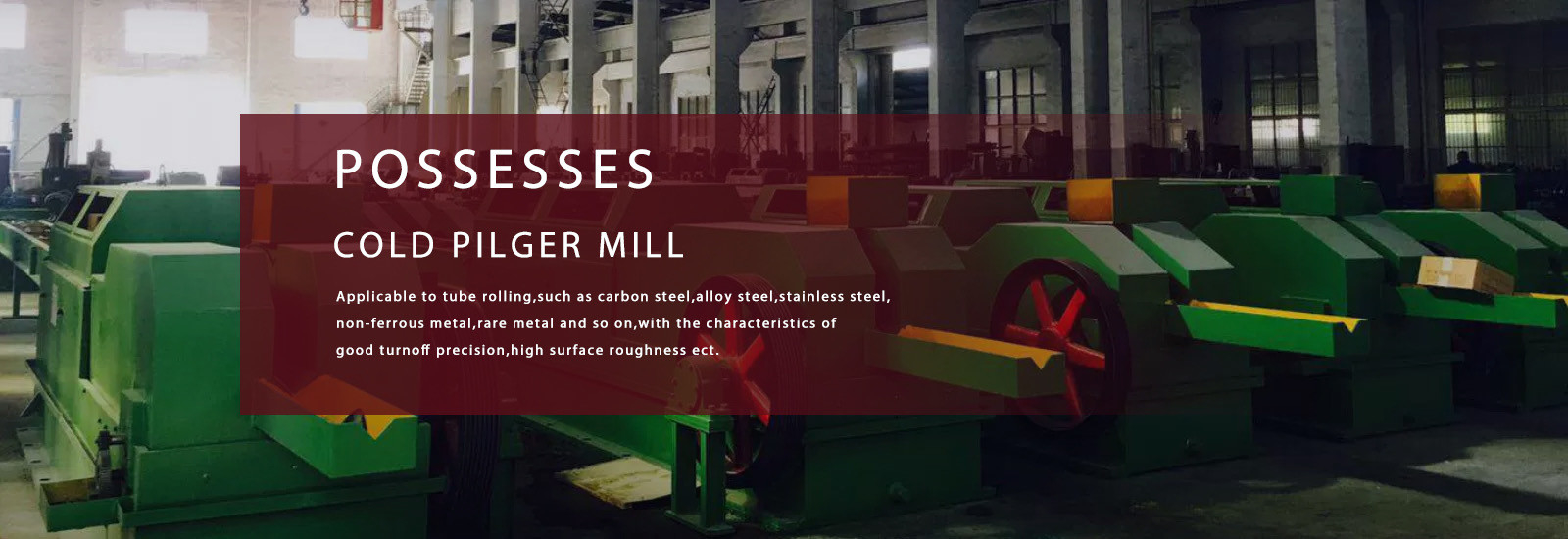 qualité Froid Pilger Mill usine
